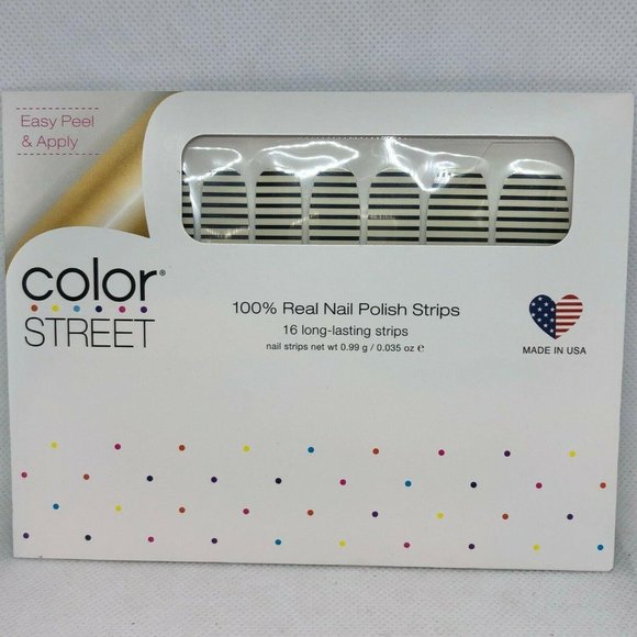 Color Street Other - 3/ $25 Color Street Nail Strips Between The Lines